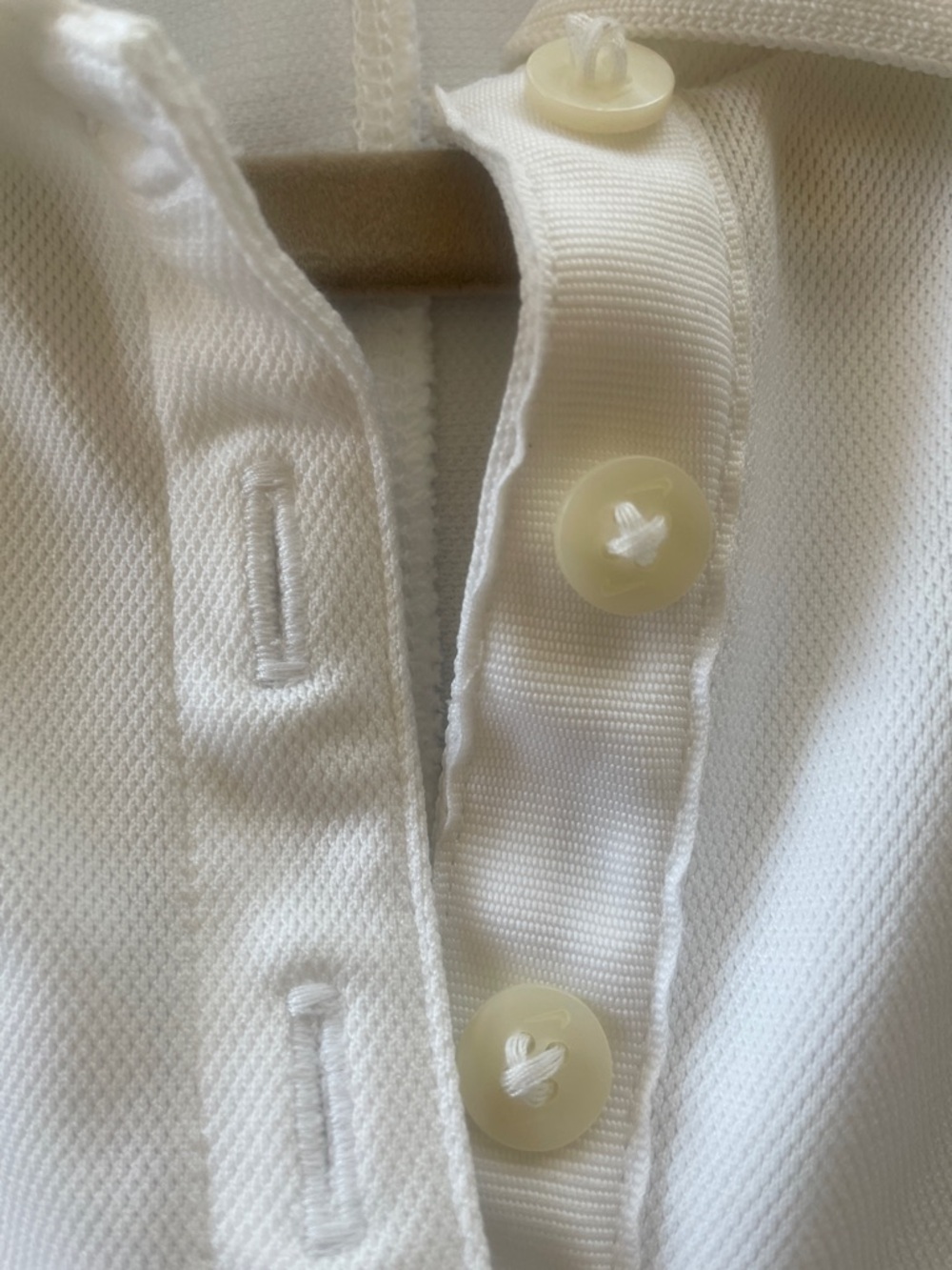 Nike Golf Dri-fit Size S Sleeveless White Polo Top - Picture 2 of 5